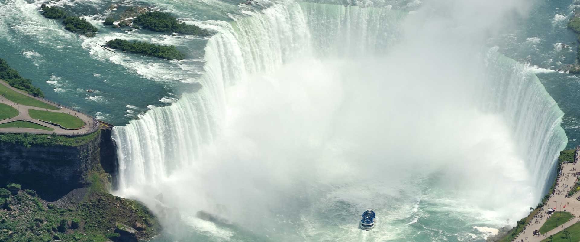 Private romantic getaway for two over Niagara Falls