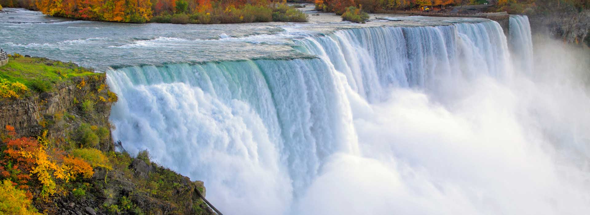 Tour of Niagara Falls on the US side