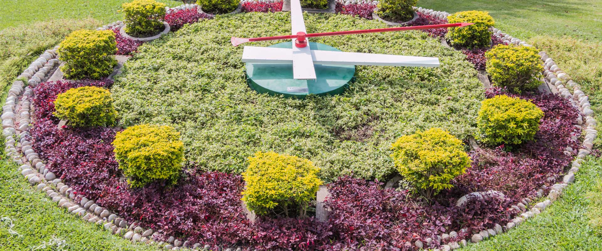 Spring Floral Clock