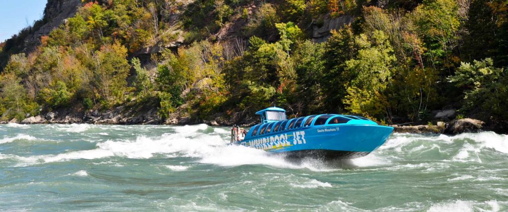 Niagara Falls Whirlpool Boat Tour Jet Dome Boat Ride