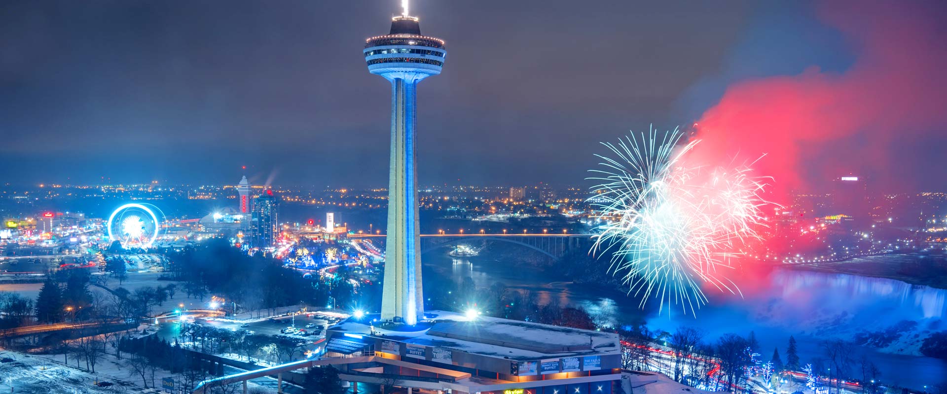 RING IN THE NEW YEAR IN NIAGARA FALLS, CANADA