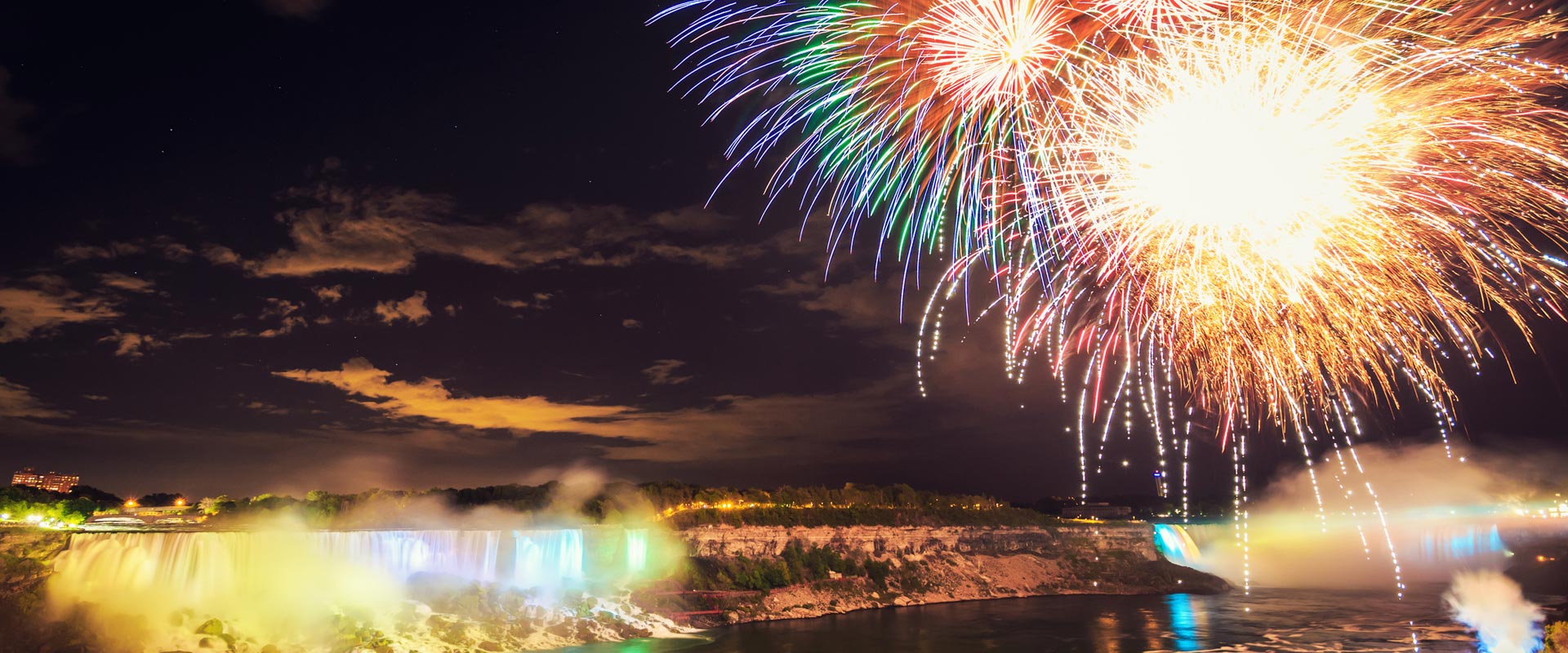 See Summer Fireworks with Niagara Falls Evening Tour from Toronto