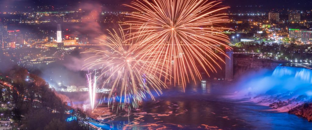 Niagara Falls Fireworks