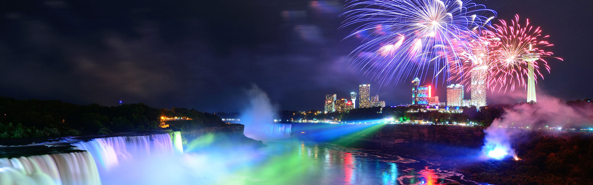 Niagara Falls Illumination and Fireworks