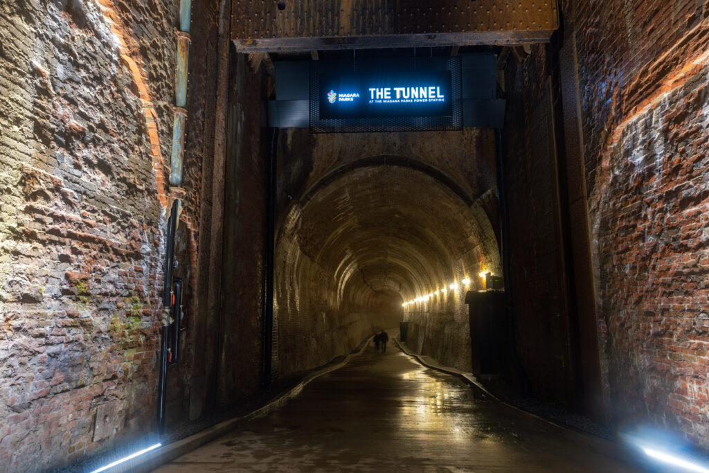 Entrance of The Tunnel at the Niagara Parks Power Station