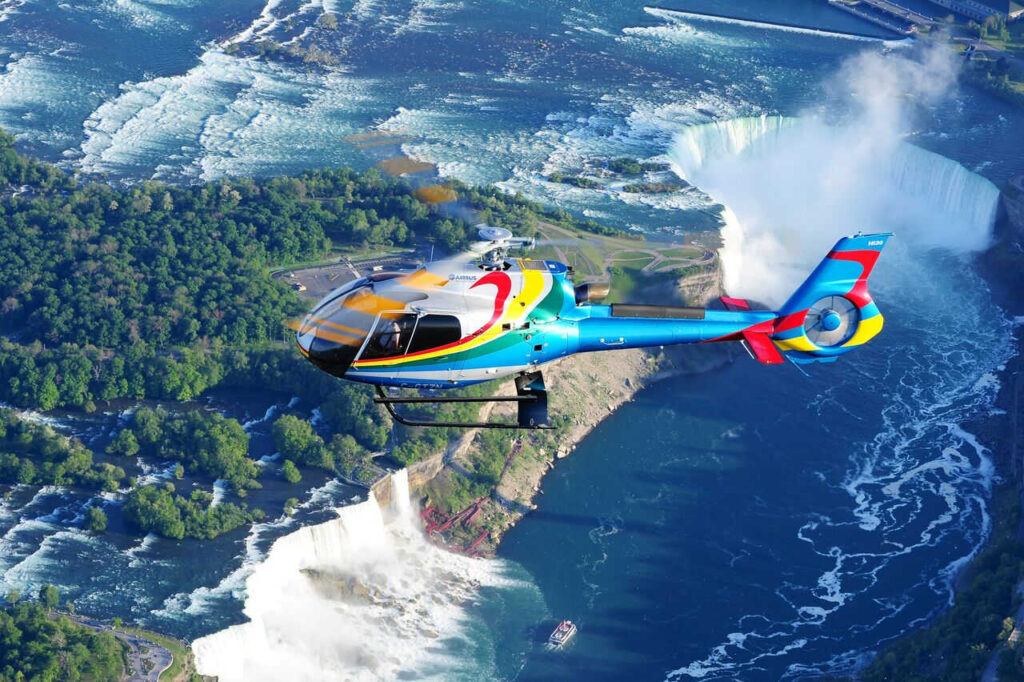 Hellicopter Tour of Niagara Falls
