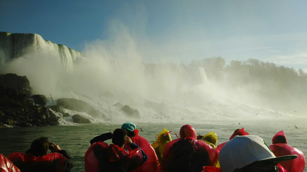 Hornblower Boat Tour Niagara Falls Canada